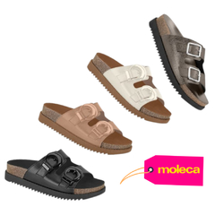 Sandália Papete Birken Moleca Com FivelaTratorada 5500.103/105