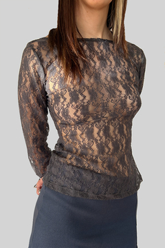 Remera ARABESQUE Reversible - Negro