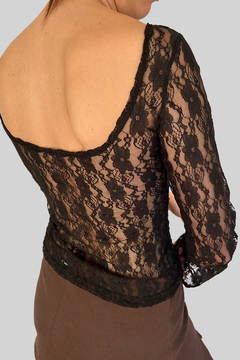 Remera ARABESQUE Reversible - Negro en internet