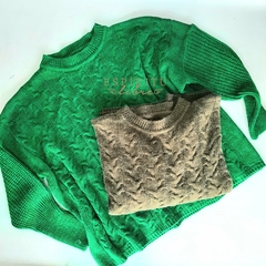 Sweater Cira Oversize Tejido - Espíritu Libre
