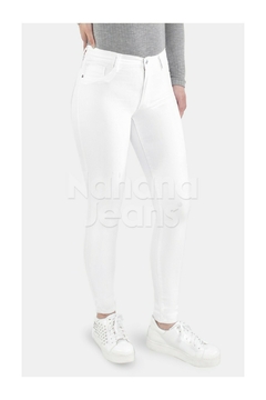 Jeans Chupin Blanco - comprar online