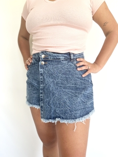 Short Pollera de Jeans Lizi