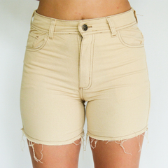 Short Gabardina Beige en internet