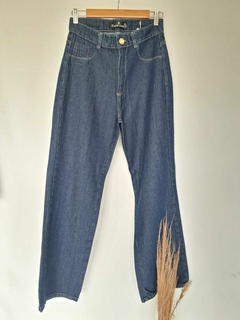 Jeans Wide Leg Stone