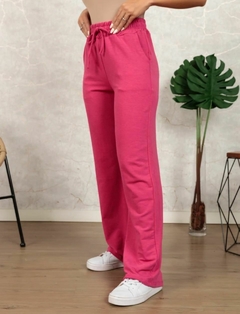 Calça Pantalona - Pink - comprar online