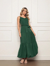 Vestido Longo - Verde Militar