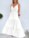 Vestido Longo Duna - Branco