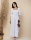 Vestido Longo Duna - Branco