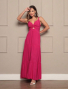 Vestido Longo Pipoca - Pink