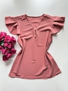 Blusa Social Rose