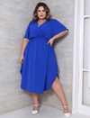 Vestido Midi Plus - Azul BIC - comprar online