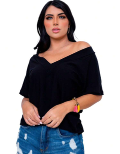 Blusa Viscolyvra V - Preto