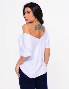 Blusa Viscolyvra V - Branco - comprar online