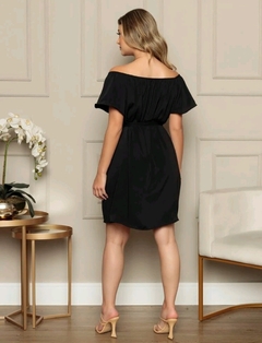 Vestido Ciganinha - Preto - comprar online