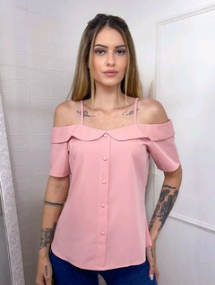 Blusa Ciganinha com alcinha - Rose