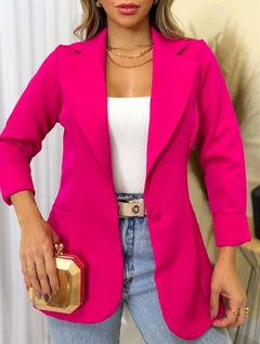 Max Blazer Alfaiataria - Pink - comprar online