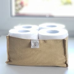 Cesto porta rollos avellana - comprar online