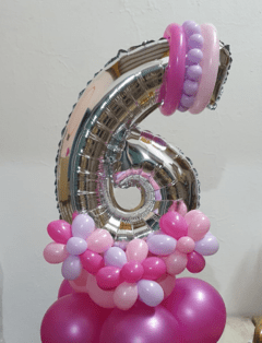 Balloon Bouquet tri Flores - comprar online