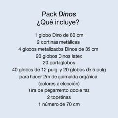 Combo kit Dinos - comprar online