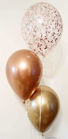 Bouquet de globos con helio