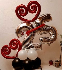 Balloon Bouquet 25 aniversario - Festiball - Tienda de globos