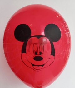 10 globos Mickey