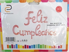 Frase Feliz cumpleaños cursiva