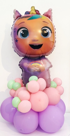 Balloon bouquet bebe lloron