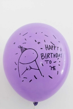 10 globo Happy Birthday to me - Festiball - Tienda de globos