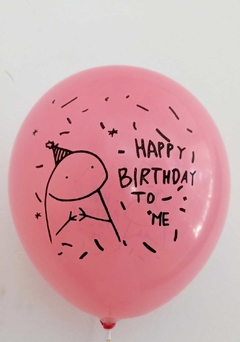 10 globo Happy Birthday to me - tienda online