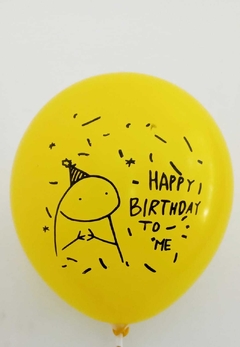 Imagen de 10 globo Happy Birthday to me