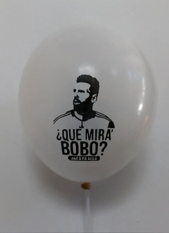 10 globos Messi, que miras... - comprar online