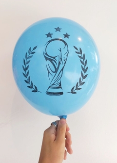 10 globos Copa de Campeones - comprar online