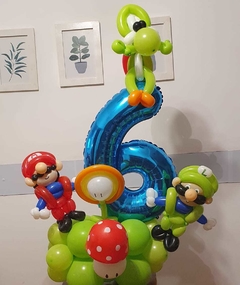 Balloon Bouquet Mario Bros - comprar online