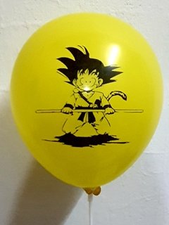 10 Globos impresos Goku - Festiball - Tienda de globos