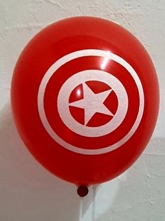 10 Globos impresos Capitán América en internet