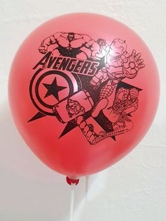 10 globos Avenger Nuevo - comprar online