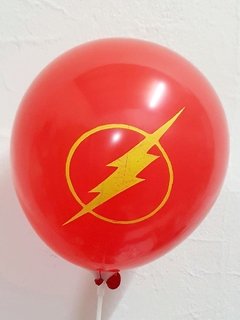 10 globos Flash impresos