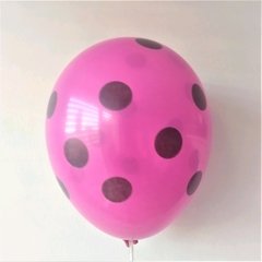 10 globos impresos con lunares - Festiball - Tienda de globos