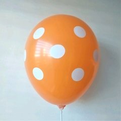 10 globos impresos con lunares 2 - Festiball - Tienda de globos