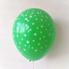 10 globos impresos con estrellas II - tienda online
