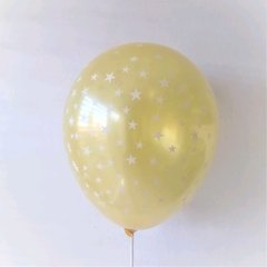 10 globos impresos con estrellas III - Festiball - Tienda de globos
