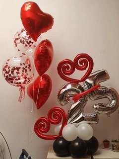 Balloon Bouquet 25 aniversario - Festiball - Tienda de globos