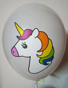1 Globos impresos a color Unicornio - Festiball - Tienda de globos