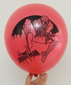 10 Globos impresos Spiderman - comprar online