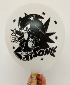 10 Globos impresos Sonic en internet