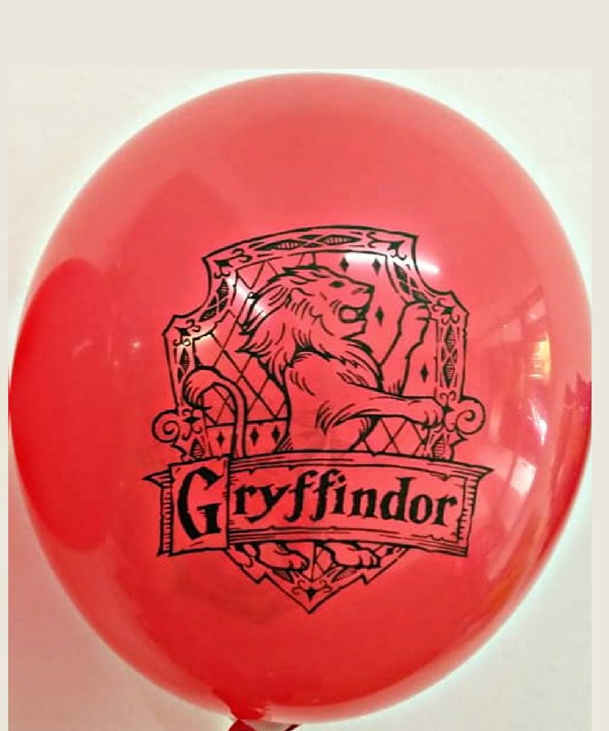 Globos escudos harry potter