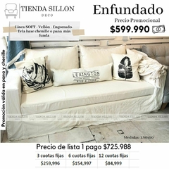 Sillón Enfundado 2.00 x 90