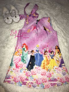 Vestido trapézio princesas da Disney 03 - comprar online