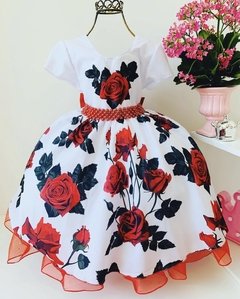 Vestido Rosas